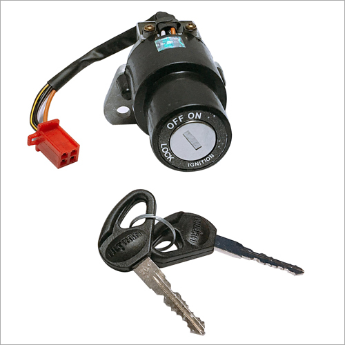 Ignition Cum Steering Lock Bajaj Boxer CT Deluxe/AR 4 wire