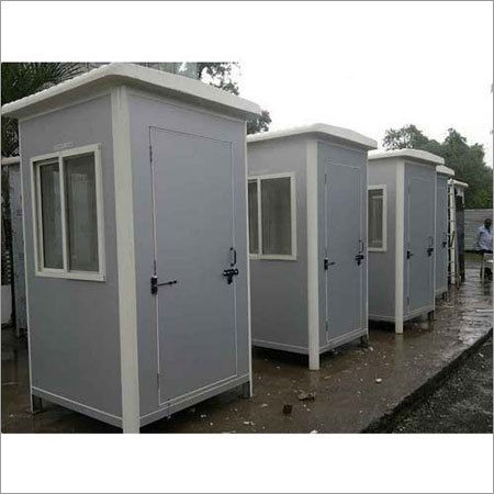 Steel Puff Portable Security Cabin