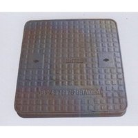 CI Manhole Cover - Double Seal Solid Top