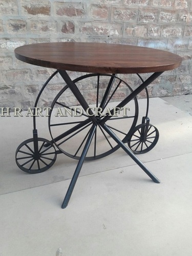 Powder Coating Industrial Design End Table