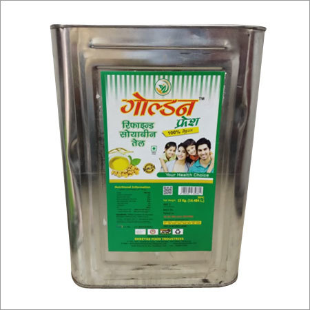Refined Soyabean Oil Tin