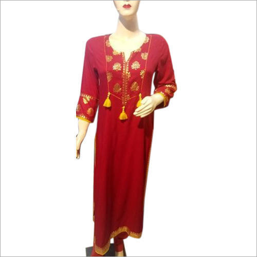 Ladies Rayon Casual Kurti