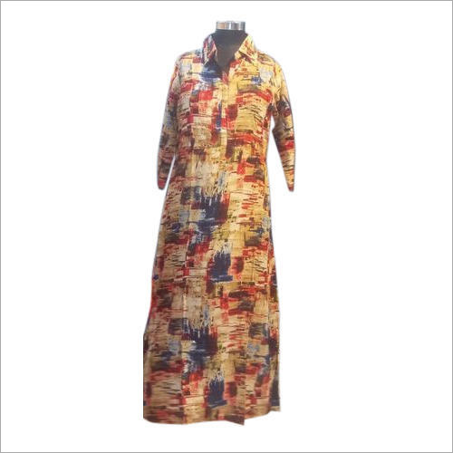Ladies Printed Rayon Casual Kurti