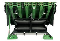 Air-Powered Dock Levelers