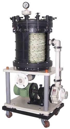 Filter System - Stainless Steel 10-50 Millimeter Width | High Pressure Black and White Industrial and Laboratory Use