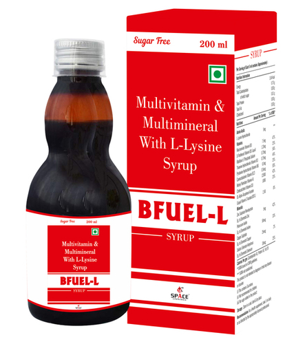 Multivitamin Multimineral With L-Lysine Syrup Dosage Form: Liquid