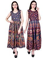 Jaipuri Traditional Long Cotton Dress