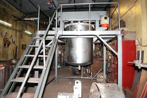 Stainless steel mixer for food industries