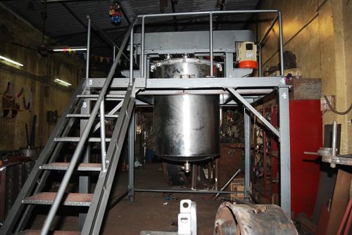 Stainless steel mixer for industrials