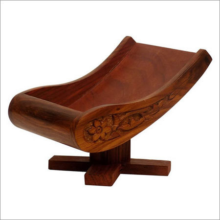 Brown Wodden Mobile Holder