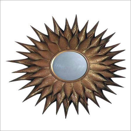 Antique Burn Mirror