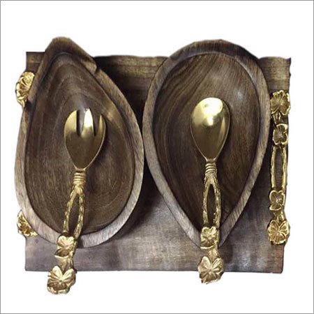 Antique Wooden Dry Fruit Tray