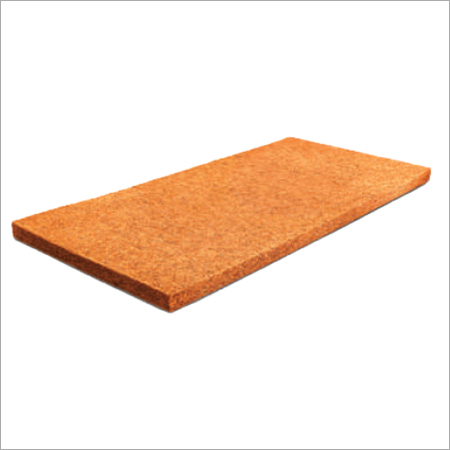 Rubberized Coir Sheet - Color: Light Brown