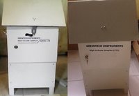 High Volume Air Sampler - Flow Rate 1.1-1.7 Cu M/min, 8"x10" Filter Size | Corrosion Resistant, Power Efficient, Automatic 24-hour Timer