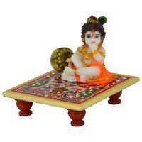 Fiber Ladoo Gopal Statue
