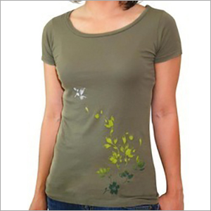 Girl Round Neck T Shirt