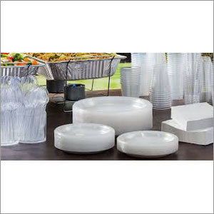 Disposable Plastic Products - Lightweight, Ivory White | Ideal for Events and Parties