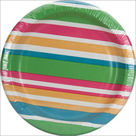 Multicolor Paper Plate
