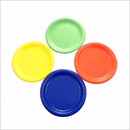 Plain Round Paper Plate