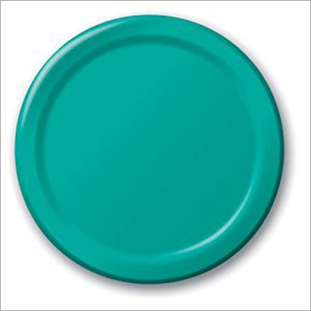 Disposable Paper Plate - 0.1-10 Grams, Digital Coated Green Paper Finish