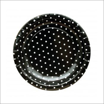 Dotted Paper Plate