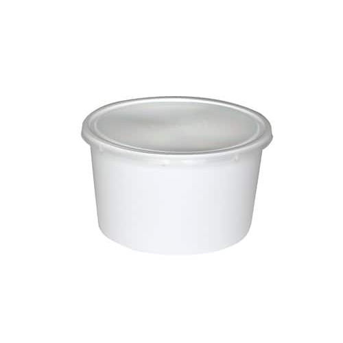 White Plastic Food Containers 1000Ml