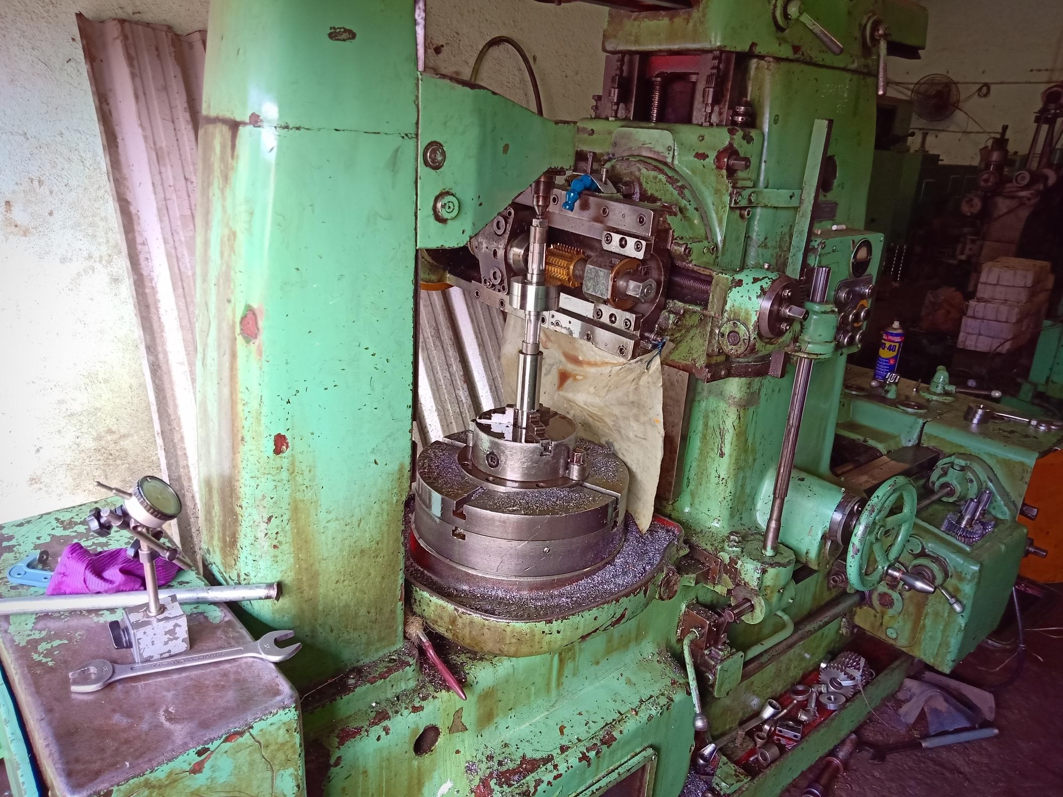 Tos FO6 Gear Hobber