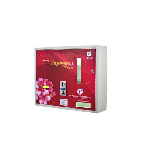 Coin Operated Sanitary Napkin Vending Machine - Capacity: 50 T/Hr