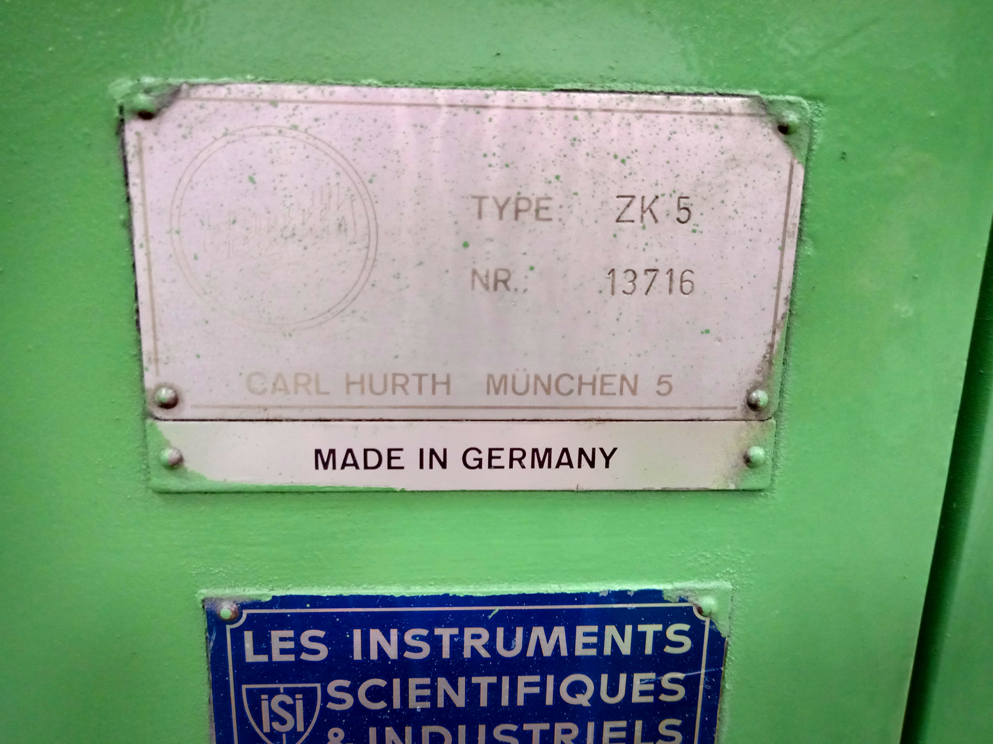 Hurth ZK5 Gear Tooth Chamfering Machine