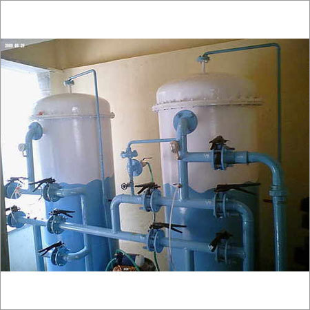 Semi Automatic Water Softening Plant