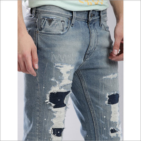 Washable Mens Denim Jeans