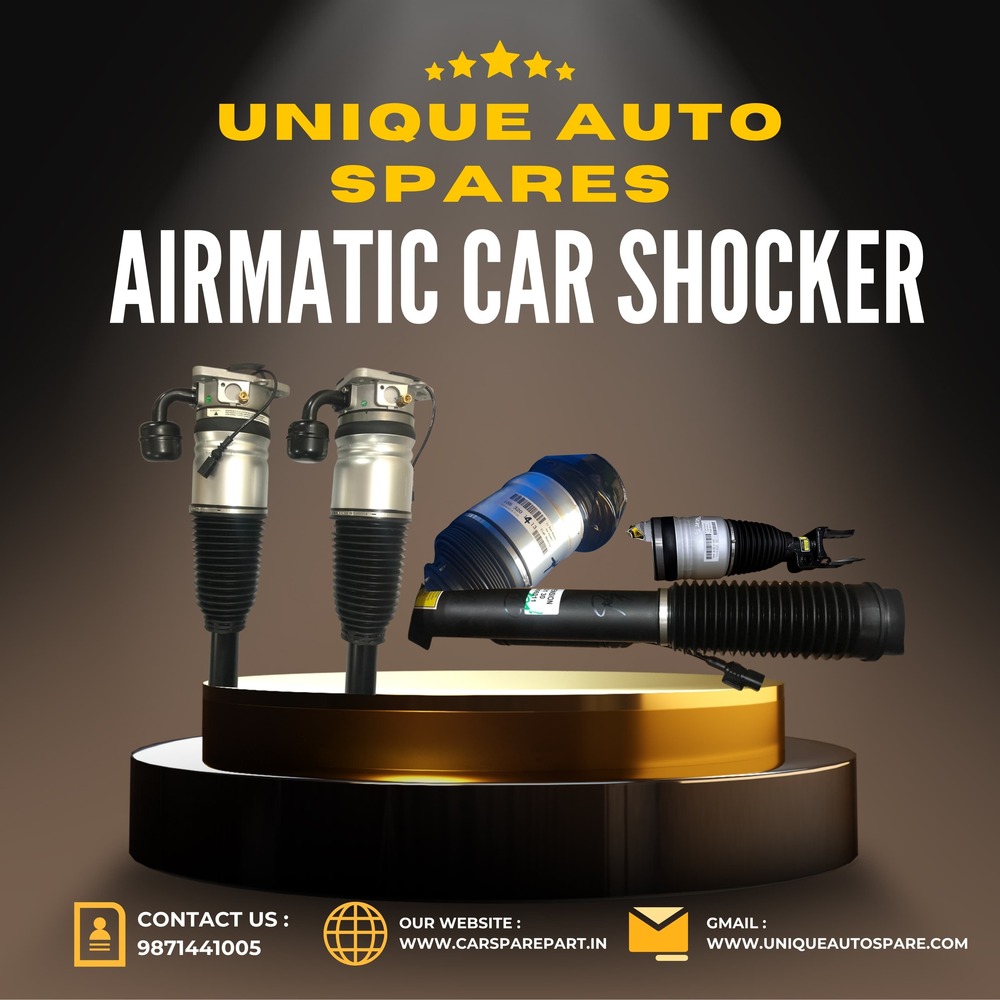 Car Airmatic Shocker - Iron Material 5x5x5 ft Black Color | Long Working Life 5 kg Weight Model No 564645666 For Mercedes BMW & Audi Cars