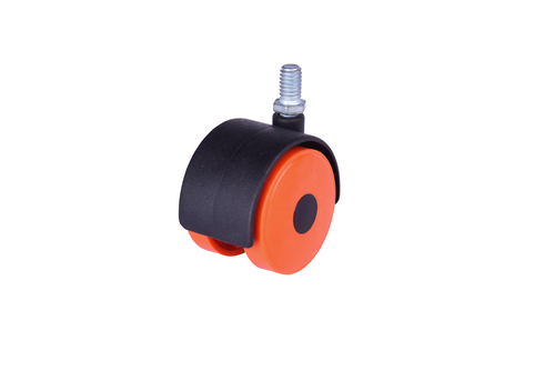 Twin Wheel Castor Thread - Color: Orange