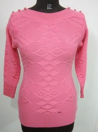 Ladies Self Top Sweater