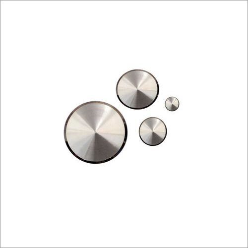 Round Flat Mirror Cap - Steel Alloy, Variable Diameter, Silver | Corrosion Resistant, Durable, Easy Install, Scratch Resistant, Sturdy Structure