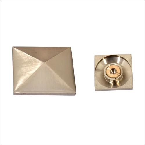 Brass Pyramid Mirror Cap