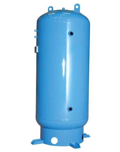 Air Receiver - Steel Alloy Various Capacities | High Pressure Rating Safety Valve & Pressure Gauge Customizable Dimensions