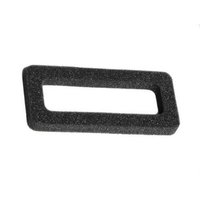 Foam Gaskets - Foam Material, Various Sizes Available, Black Color, Flat Gasket Shape, 1-25 Millimeter Thickness
