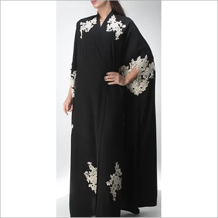 islamic Black Long Kaftan dress