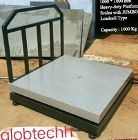 Plateform weighing scale