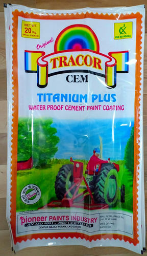 Tracorcem Cement Paint Application: By Brush / Spray