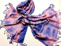 Tie Dyed Dobby Scarf