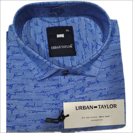 Men's Printed Semi Casual Printed Shirt