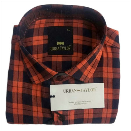 Orange Men's Casual Shirts