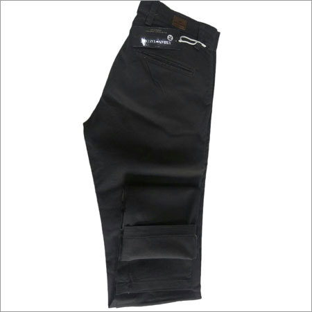 Men's Black Formal Trouser