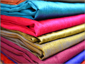 Multi Color Zoya Silk Fabric