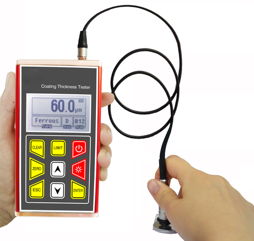 Digital Car Paint Thickness Gauge , Coating Thickness Measuring Equipment Machine Weight: 5  Kilograms (Kg)