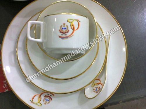 Military Logo Crockery