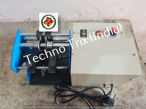 Automatic Big Resistor Cutting Bending Machine By TECHNO TRIX (INDIA)