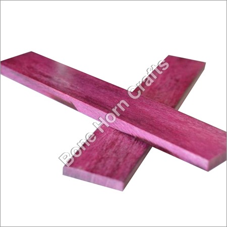 Dyed Stabilized Pink Flat Scales